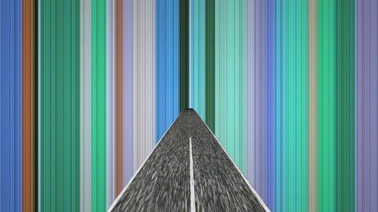 Driving to the world of illusion