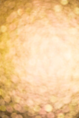 bokeh defocused background orange and yellow circles