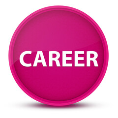 Career luxurious glossy pink round button abstract