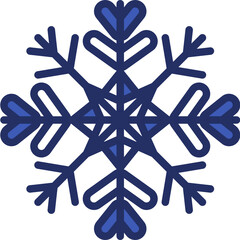 snowflake one color icon