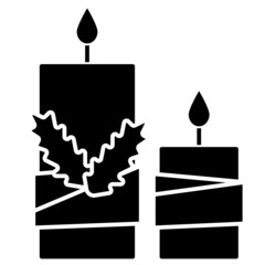 candle solid icon