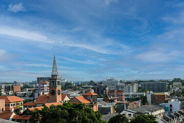 Naklejka premium panorama of the old town
