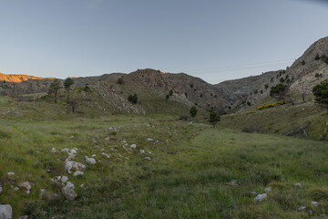 Fototapeta na wymiar Sierra de la Ventana viewpoint