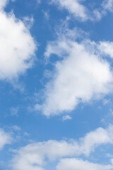 blue sky with clouds