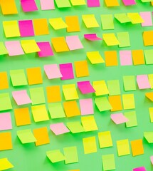 Many reminders in business concept