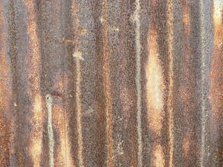 Naklejka premium close up old rusty wall texture