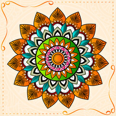 Mandala background design