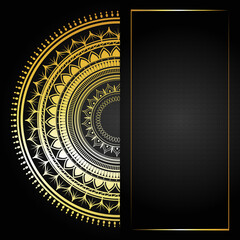 Luxury mandala background