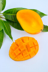 Photo of fresh mango fruit high in vitamins