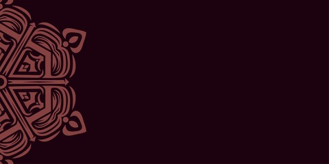 vector mandala design, for your various types of advertising needs, suitable for business card designs, banners, websites, etc. high resolution EPS file format