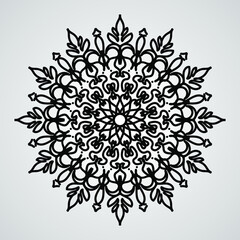 decorative concept abstract mandala illustration. EPS 10