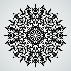 decorative concept abstract mandala illustration. EPS 10