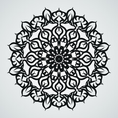 decorative concept abstract mandala illustration. EPS 10