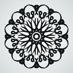 decorative concept abstract mandala illustration. EPS 10