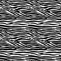 Two type mixed zebra fur