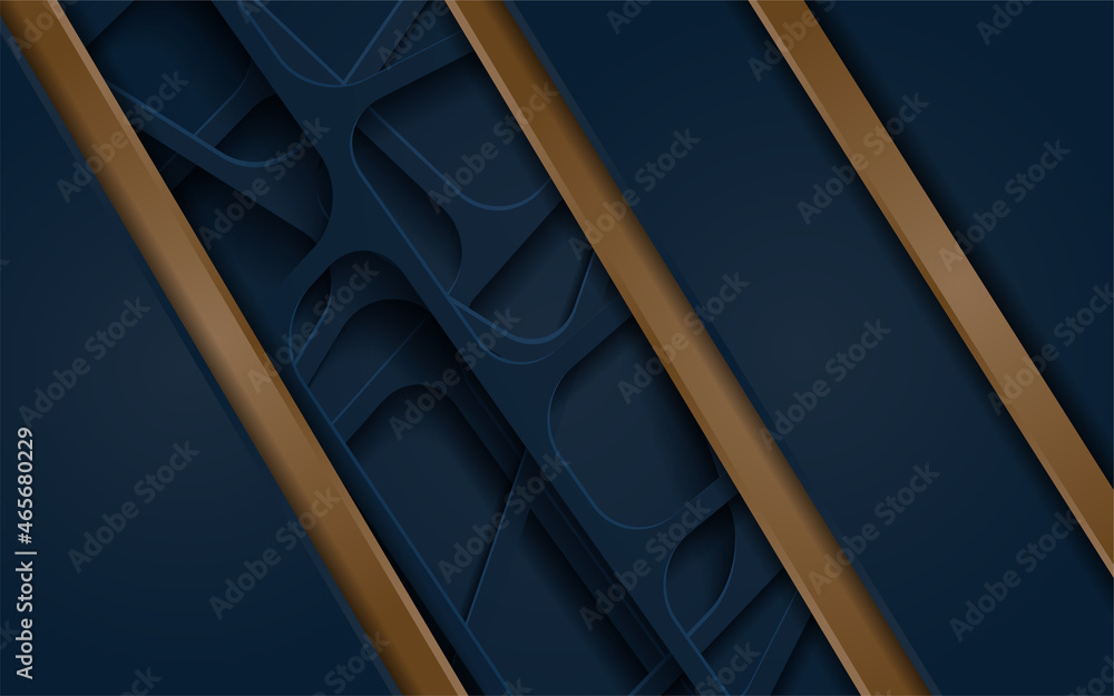 Poster realistic navy background texture with line gradient brown