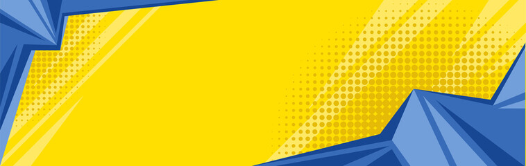 Modern yellow background with stripes. vector abstract background hipster futuristic graphic, texture design, bright poster, banner yellow and blue.