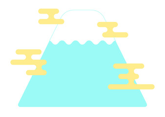 富士山のイラスト素材