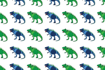 Fototapeta premium pattern with interesting doodles on colorfil background. Pano. Raster illustration.