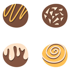 Chocolate bonbons collection