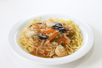 五目あんかけ焼きそば
