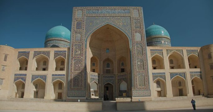 Bukhara city, Uzbekistan Miri Arab Madrassah. Built in the 16th century - Silk Road. The only working madrassas in the Soviet Union. 6 of 30