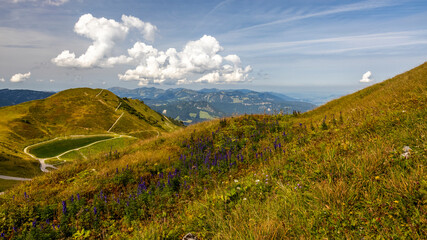 Berglandschaft im Kleinwalsertal - Österreich