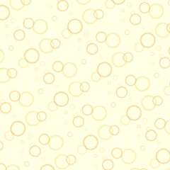 カラー背景　シャボン玉　イエロー