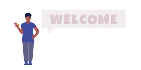 Welcome concept