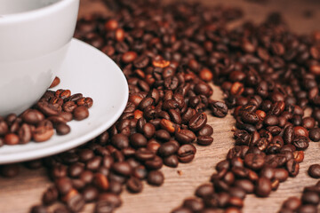 coffee beans espresso invigorating drink caffeine pattern