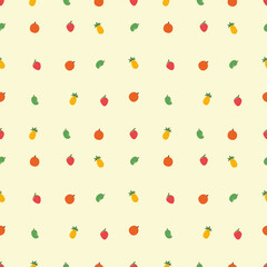 Fruit patterns. perfect for background, wallpaper, poster, print etc