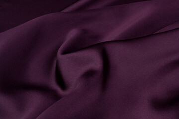Fototapeta premium Texture of the fabric swirling in a whirlpool. cloth background. Web article template. Long header banner format. Sale coupon. Visit card. Your information. Text space.