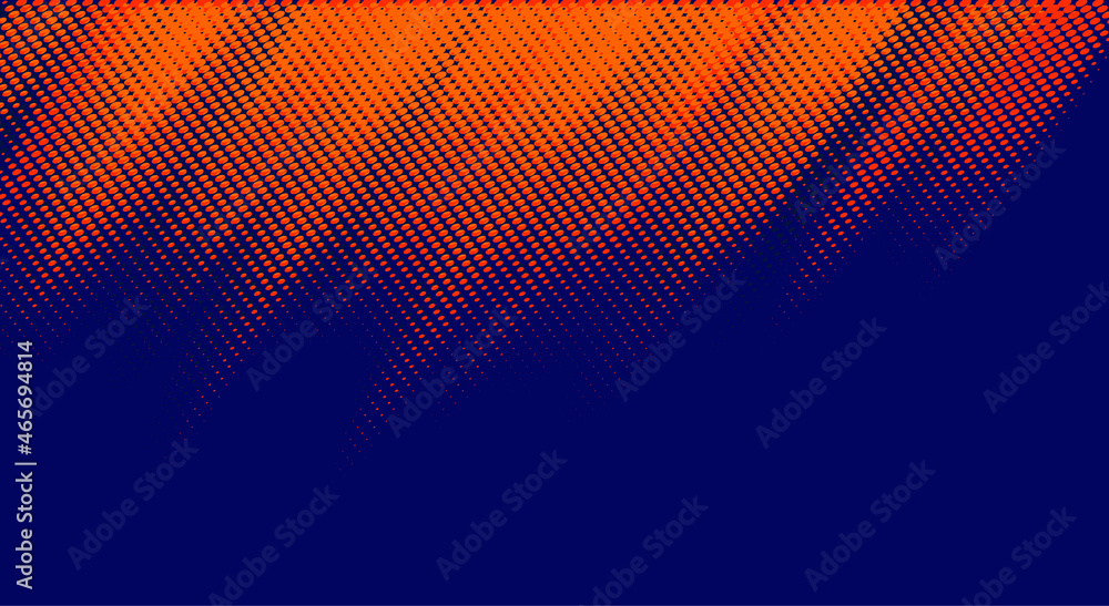 Aufkleber Vector cartoon background with color abstract dots