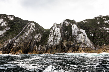 Wild conditions in the South West of Tasmania