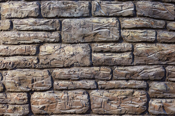 Building wall brick texture brick surface can be used for design as a background