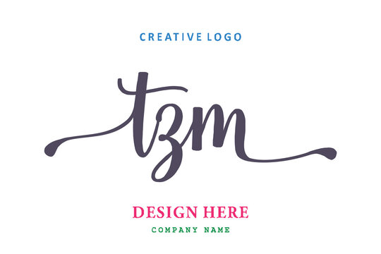 TZM lettering logo is simple, easy to understand and authoritative