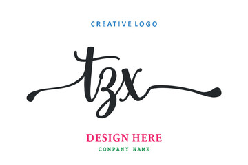 TZX lettering logo is simple, easy to understand and authoritative