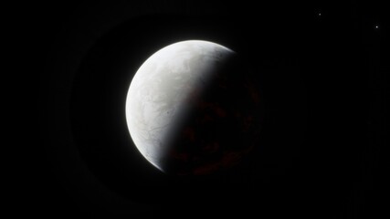 High Resolution 3D Rendering of Solar System Camera