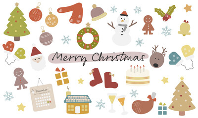 クリスマスイラスト素材