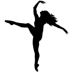 female ballet dance body