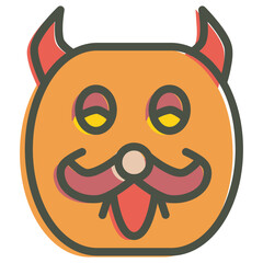 Spooky Mask Icon