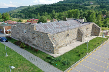 Cakalli Tashan Caravanserai was built in the 13th century during the Anatolian Seljuk period. Caravanserai is located on the Silk Road.