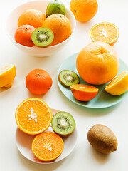 Fresh citrus fruits