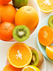 Fresh citrus fruits