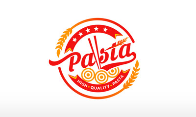 Food Restaurant Logo Design Vector Icon Illustrations.