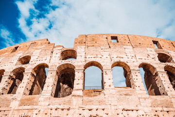 Obraz premium Typical architecture in Rome, Italy