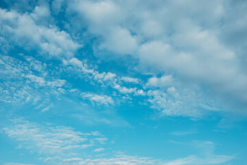 Celestial Dreams: Blue Skies and Drifting Clouds