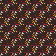 geometric abstract seamless pattern in graffiti style for your design