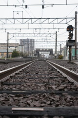 Fototapeta premium 肥薩おれんじ鉄道