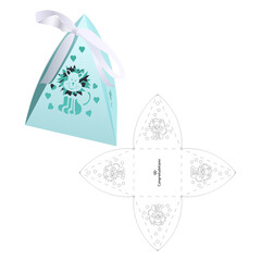 Retail Box with Blueprint Template